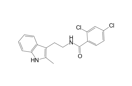 2,4-Dichloro-N-[2-(2-methyl-1H-indol-3-yl)ethyl]benzamide