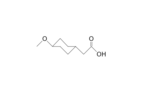 trans-4-Methoxy-cyclohexaneacetic acid