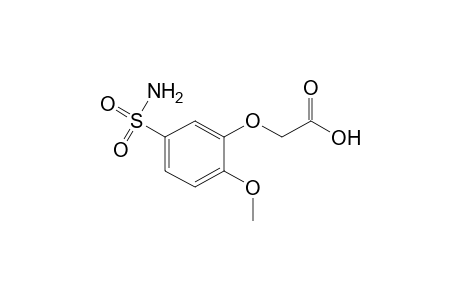 (2-METHOXY-5-SULFAMOYLPHENOXY)ACETIC ACID
