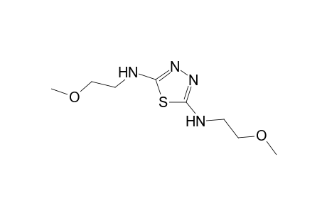 N2,N5-bis(2-methoxyethyl)-1,3,4-thiadiazole-2,5-diamine