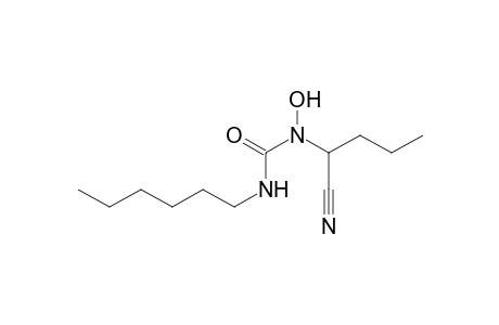 N-(1'-Cyanobutyl)-N'-hexyl-N-hydroxyurea