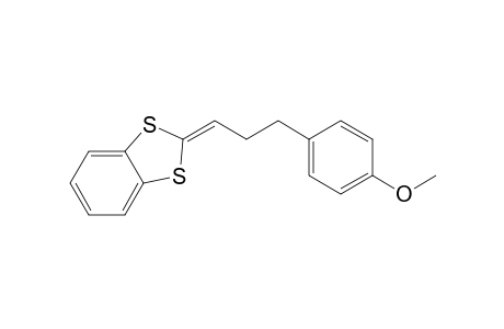 1,3-Benzodithiole, 2-[3-(4-methoxyphenyl)propylidene]-