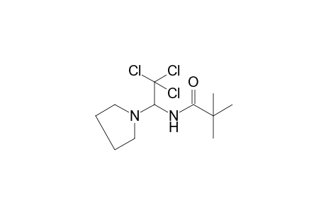 Propanamide, 2,2-dimethyl-N-[2,2,2-trichloro-1-(1-pyrrolidinyl)ethyl]-