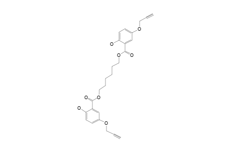 1,6-HEXANE-DIYL-BIS-[2-HYDROXY-5-(2-PROPYNYLOXY)-BENZOATE]