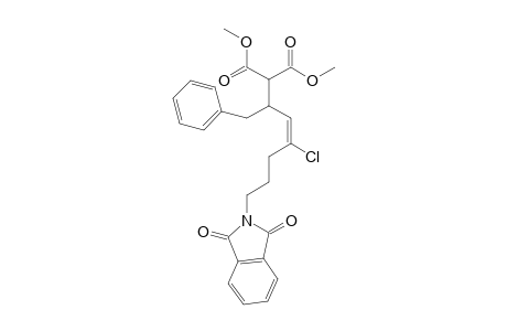 Dimethyl (E)-2-[4-chloro-7-(1,3-dioxoisoindolin-2-yl)-1-phenylhept-3-en-2-yl]malonate