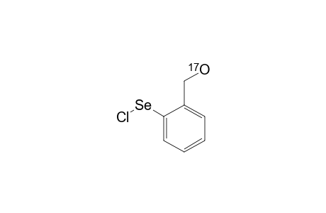 [(17)-O]-LABELED-2-(HYDROXYMETHYL)-BENZENESELENENYL-CHLORIDE