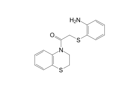 4-{[(o-aminophenyl)thio]acetyl}-3,4-dihydro-2H-1,4-benzothiazine