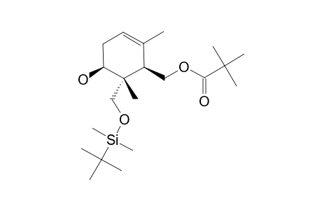 [(1R,5S,6R)-6-[[(TERT.-BUTYLDIMETHYLSILYL)-OXY]-METHYL]-5-HYDROXY-2,6-DIMETHYLXYCLOHEX-2-EN-1-YL]-METHYL-PIVALATE