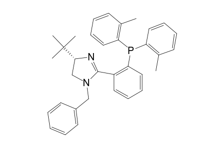 (S)-1-Benzyl-4-tert.-butyl-2-[2-(2-tolyl-phosphanyl)-phenyl]-4,5-dihydroimidazole