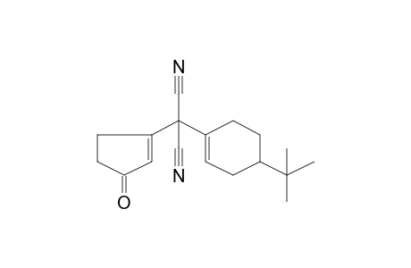 Malononitrile, 1-(4-t-butyl-1-cyclohexen-1-yl)-1-(1-cyclopenten-3-on-1-yl)-
