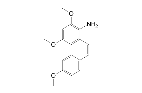 2-Amino-3,4',5-trimethoxy-(Z)-stilbene