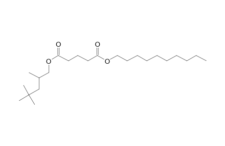 Glutaric acid, decyl 2,4,4-trimethylpentyl ester