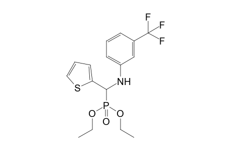 (Thiophen-2-yl-[3-trifluoromethylphenylamino]methyl)phosphonic acid diethyl ester