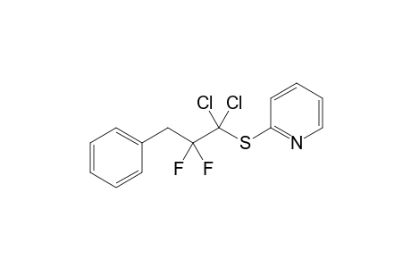 1,1-Dichloro-2.2-difluoro-1-(2-pyridylthio)-3-phenylpropane