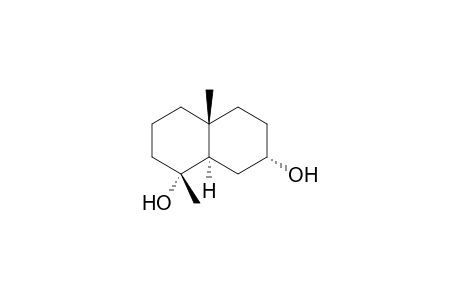 (1.alpha.,4a.beta.,7.alpha.,8a.alpha.)-decahydro-1,4a-dimethylnaphthylene-1,7-diol