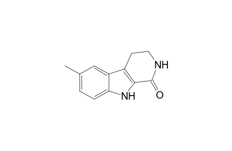 6-methyl-2,3,4,9-tetrahydro-1H-pyrido[3,4-b]indole-1-one