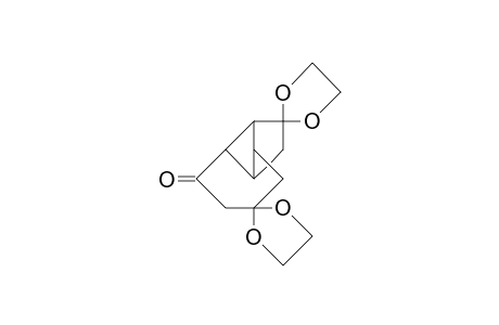 Tricyclo(5.3.0.0/2,8/)decane-4,6,9-trione-4,9-bis(ethylene acetal)