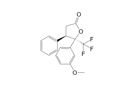 (4R,5R)-5-(3-methoxyphenyl)-4-phenyl-5-(trifluoromethyl)dihydrofuran-2(3H)-one