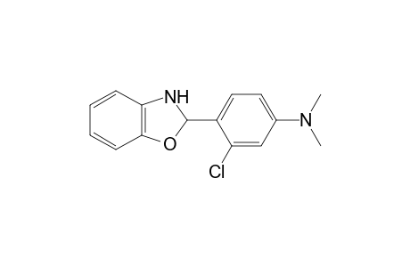 2-[2-chloro-4-(dimethylamino)phenyl]benzoxazoline