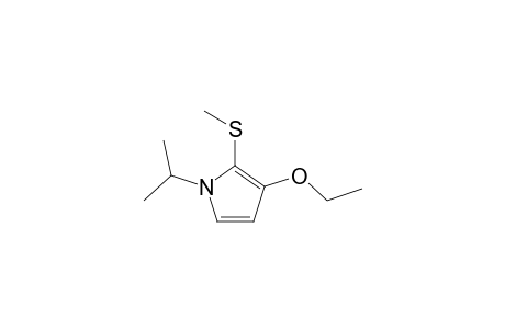 1-iso-Propyl-3-ethoxy-2-methylsulfanylpyrrole