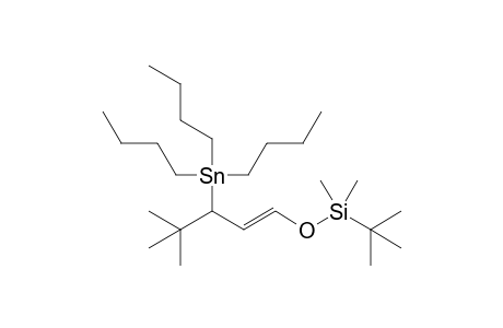 1-[(t-Butyldimethylsilyl)oxy]-3-(tributylstannyl)-4,4-dimethylpent-1-ene