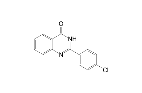 2-(p-chlorophenyl)-4-(3H)-quinazolinone