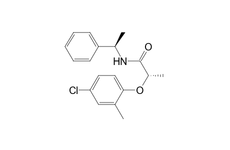 (2S)-2-(4-chloranyl-2-methyl-phenoxy)-N-[(1R)-1-phenylethyl]propanamide