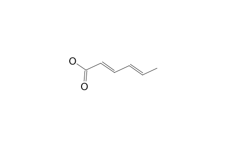 (2E,4E)-2,4-hexadienoic acid