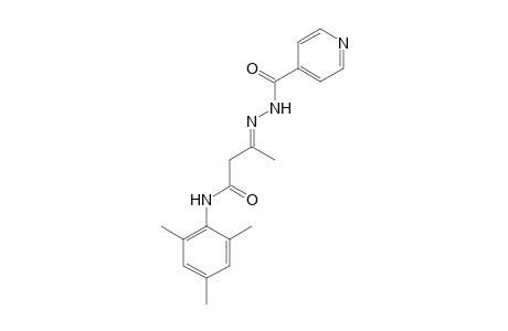 3-(Isonicotinoylhydrazono)-N-mesitylbutyramide
