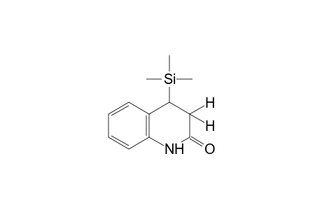 3,4-dihydro-4-(trimethylsilyl)carbostyril