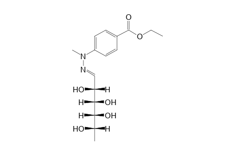 L-Fucose, (p-carboxyphenyl)methylhydrazone