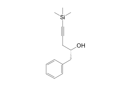 (R)-1-phenyl-5-(trimethylsilyl)pent-4-yn-2-ol