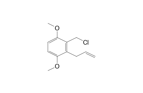 2-Allyl-3-chloromethyl-1,4-dimethoxy-benzene