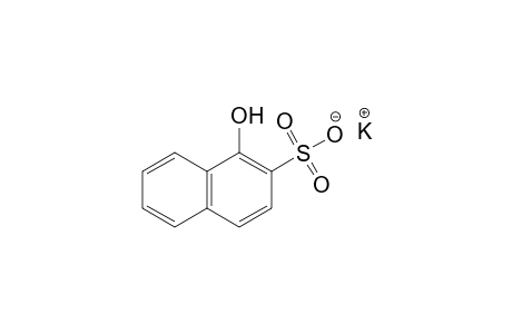 1-hydroxy-2-naphthalenesulfonic acid, monopotassium salt