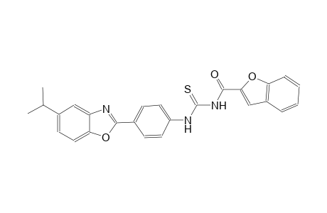 thiourea, N-(2-benzofuranylcarbonyl)-N'-[4-[5-(1-methylethyl)-2-benzoxazolyl]phenyl]-