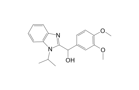 (3,4-Dimethoxyphenyl)(1-isopropyl-1H-benzimidazol-2-yl)methanol