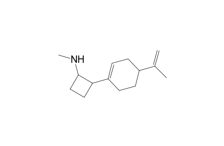 N-Methyl-2-(4-isopropenyl-cyclohexenyl)-cyclobutylamine