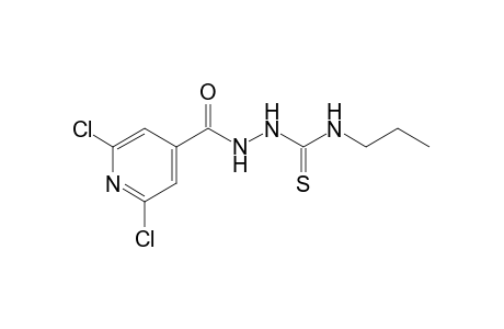 1-(2,6-dichloroisonicotinoyl)-4-propyl-3-thiosemicarbazide