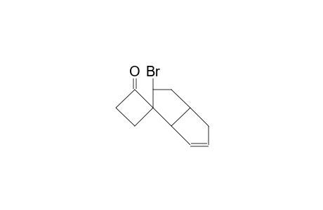 3-Bromo-cis-bicyclo(3.3.0)oct-7-ene-2-spiro(2-oxo-cyclobutane)