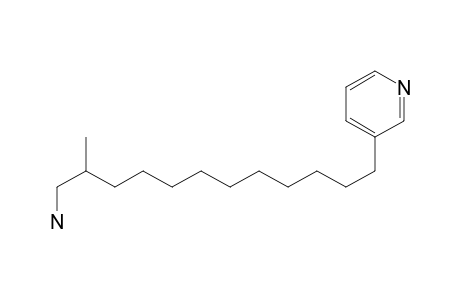 2-Methyl-12-(3-pyridinyl)-1-dodecanamine