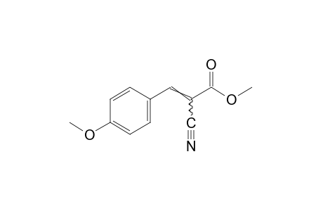 alpha-cyano-p-methoxycinnamic acid, methyl ester