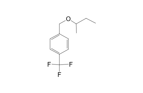 4-(Trifluoromethyl)phenyl methanol, 1-methylpropyl ether