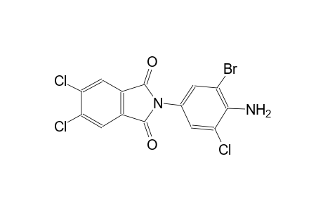 2-(4-amino-3-bromo-5-chlorophenyl)-5,6-dichloro-1H-isoindole-1,3(2H)-dione