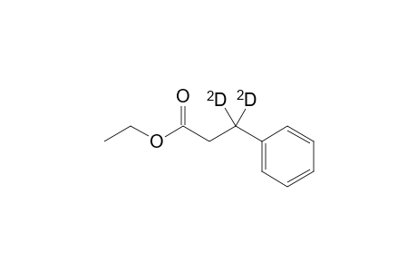 Ethyl-3-phenylpropionate-.beta.-D2