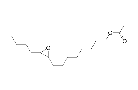 Oxiraneoctanol, 3-butyl-, acetate, trans-