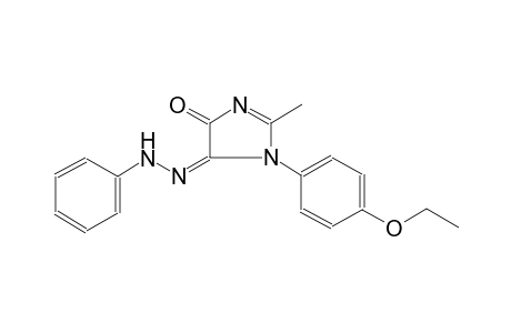 1H-imidazole-4,5-dione, 1-(4-ethoxyphenyl)-2-methyl-, 5-(phenylhydrazone), (5E)-