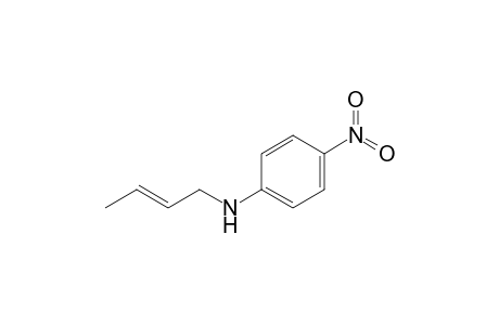 4-Nitro-N-(E-but-2-enyl)benzeneamine