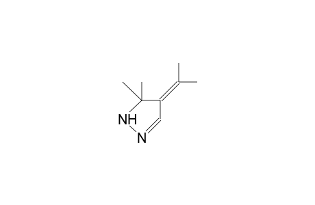 5,5-Dimethyl-4-(1-methylethylidene)-4,5-dihydro-1H-pyrazole