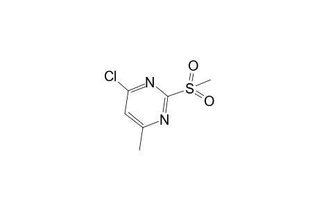 4-Chloro-6-methyl-2-methylsulfonylpyrimidine