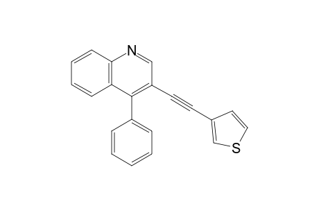 4-Phenyl-3-(thiophen-3-ylethynyl)quinoline